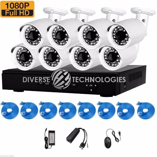 At Diverse Technologies we specialize in in the Installation, Sale & Repair of Home and Business Surveillance Systems.