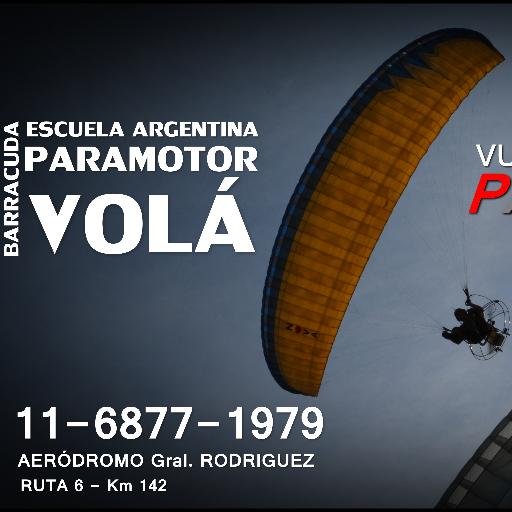 VolaArgentina's profile picture. VUELOS DE BAUTISMO Y ESCUELA DE PILOTOS - Si tenes ganas de sentir la sensación de sacar los pies del suelo podes contactarnos y ser un buen piloto de parapente