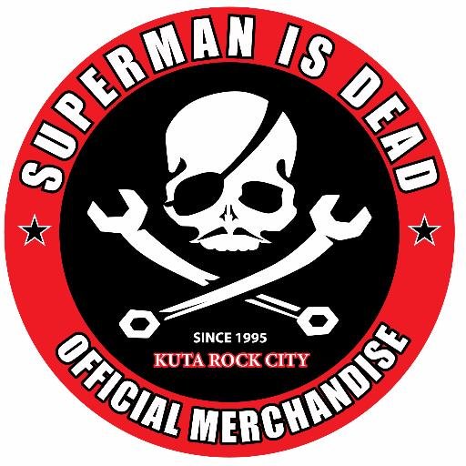 The Official Superman Is Dead Merchandise Twitter Account. Online Shopping sent email to merchandise@supermanisdead.net