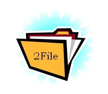 2File's profile picture. 2file is a search engine, that searches tons of file sharing sites, to find just about anything File wise. you can find everything. - Joseph Of 2file