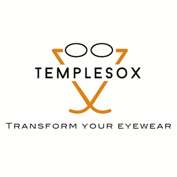 TempleSox are patented sleeves that change the color and design of eyewear. Available in multiple colors & designs, large or small for adults or children.