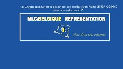 Le Mouvement de Libération du Congo (MLC) représenté en Belgique par une équipe forte. Nous serons sur tous les fronts et Avec Dieu nous vaincrons.