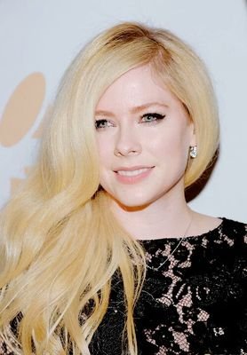 Supporting the professional rocker, singer, songwriter, actress, clothing designer and philanthropist Avril Lavigne.