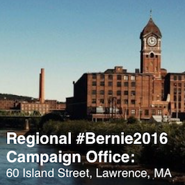 Greater #Lawrence, #Lowell and #Haverhill support Bernie Sanders #MerrimackValley #Bernie2016 #FeelTheBern #EnoughIsEnough #NoSeVende #MAPoli #Bospoli
