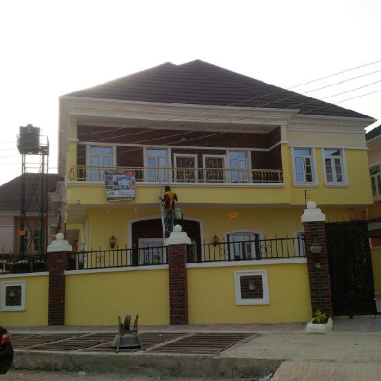 We bring to your door step, top quality building structure with an edible finishing for sale, call us on 080naijarealestate
