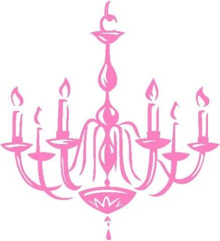 think pink...pink chandelier...for all of your events...marketing...communications