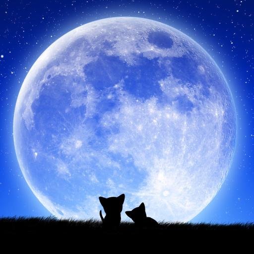 神秘的な月画像 Sinpimoon توییتر