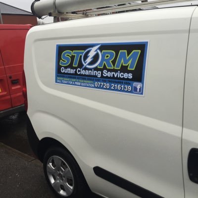 STORM Gutter Cleaning Services: Maintaining, Cleaning Guttering, Soffits, Facias and Conservatories. Gutter repairs and Replacement.