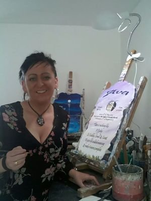 ArtOnSlate's profile picture. 