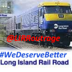 Tweeting for a change in the @LIRR & @MTA. Delays, Cancelations, Signal Problems the list is never ending. (not monitored 24/7) #WeDeserveBetter