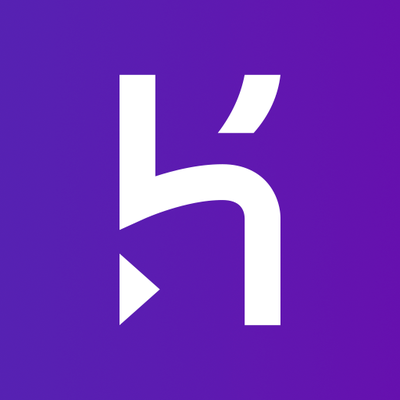 Ikon med logotyp för Heroku