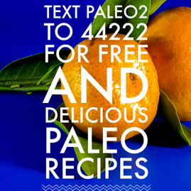 Text paleo2 to 44222 for some really delicious paleo recipes. #diet #recipes #cook #paleo #recipe #jerf