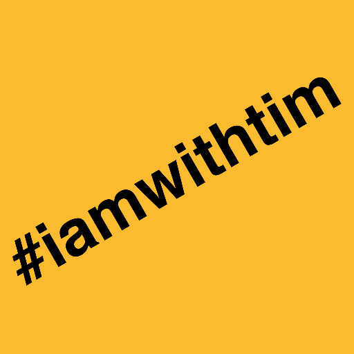 iamwithtim's profile picture. Have you read @Tim_Cook letter #AppleVsFBI? What do you think? Cast your vote by following @iamwithtim on Twitter or Facebook - made with love @oliver_howells