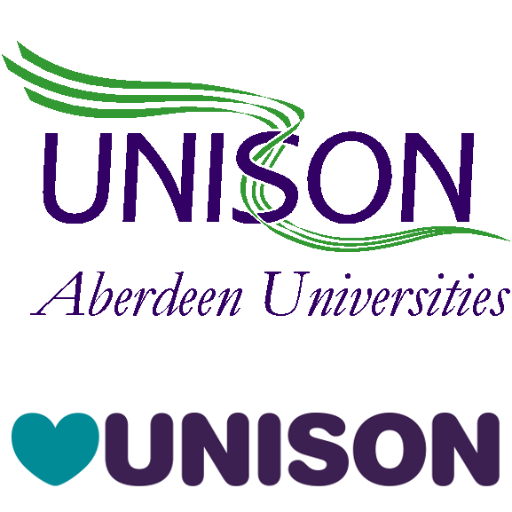 Aberdeen Universities UNISON branch incorporating both the University of Aberdeen and the Robert Gordon University