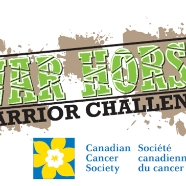 The Canadian Cancer Society proudly presents the War Horse Warrior Challenge.  Brant-Norfolk's original mud run & obstacle course. Saturday September 15th, 2018