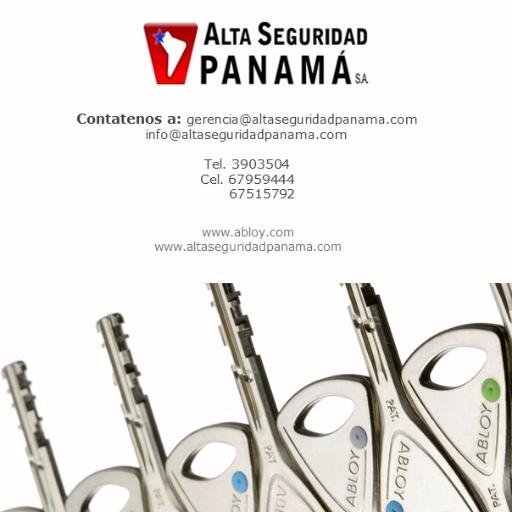 Productos de máxima seguridad Abloy (ASSA ABLOY), Líder mundial desde 1918 en cerraduras, candados, amaestramientos, barra de pánico, puertas corta fuego.