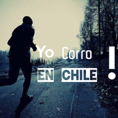 #Runners en #Chile. Tips. Información útil. Nutición. Lugares para correr. Equipo para correr. Amante del Running. ¡Motivación! #YoCorroEnChile ... ¿y tú?