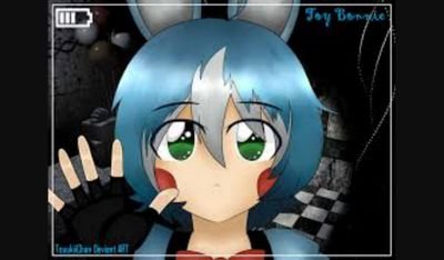 olá mim chamo toy Bonnie, sou um coelho gentil e amigável, sou um coelho guitarrista e só fico com raiva se pegam na minha guitarra