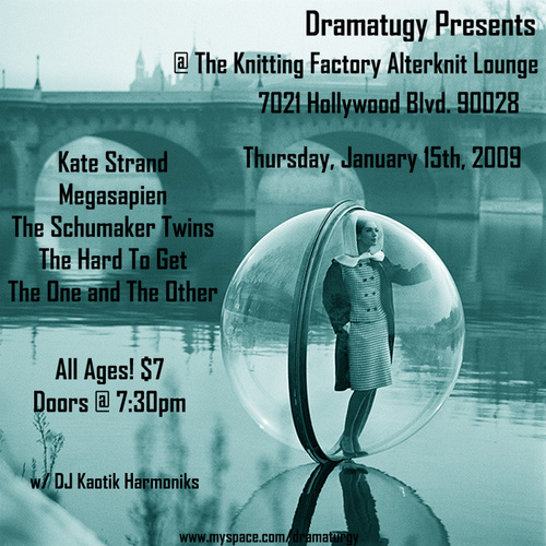 Dramaturgy is a Los Angeles based indie concert  promotions and booking company. Follow us to hear about cool shows & we'll follow you! 3