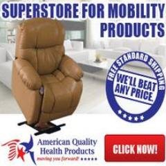 Browse our complete range of home medical equipments, consisting of power
chairs, hospital beds and other American quality health products at the lowest prices