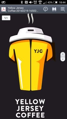 Yellow Jersey Coffee provides you the #Coffee to win the Maillot Jaune, out sprint your rivals or just a nice relaxing coffee to watch the Tour.