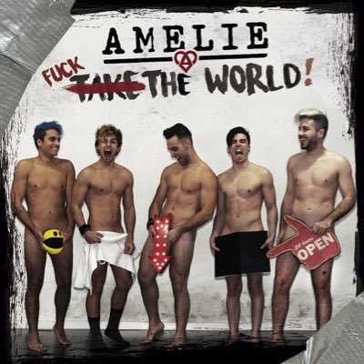 Take The World 01 Abril a la venta// Somos @Alex_Amelie @Albert_Amelie @Marcel_Amelie @Edgar_Amelie @Mark_Amelie Must! Producciones / Parlophone - Warner Music