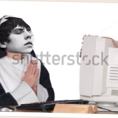 indiesinners's profile picture. indie nuns online 25/7, dm the church for ur chance to be forgiven by the community xxx (don't shoot the messenger u wet blankets)