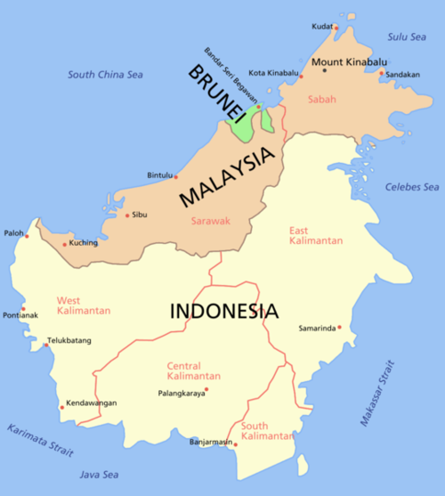 A beautiful island located in Indonesia