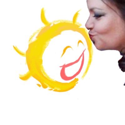 Mental Health Awareness brought to you by the crazy lady kissing the zen sun.
