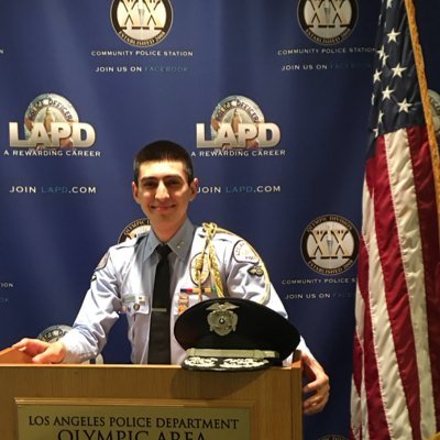 Chief Cadet for the Los Angeles Police Department