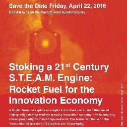 Register for #CambHasTalent2016 April 22, 2016! Learn about the intersection between education, workforce development and #STEAM careers https://t.co/ZMRkXc35g3