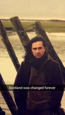 And Scotland was changed forever,
parody Neil Oliver account