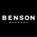 Benson Brewery (@bensonbrewery) Twitter profile photo