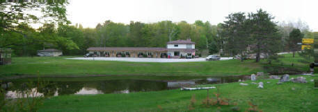 The Highlands Motel is open year-round nestled in the true Canadian north cottage country.