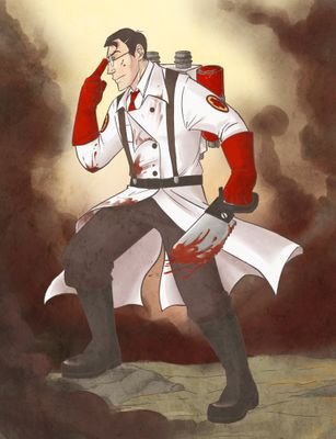 I am ze Medic from @TFREDTeam. I am vun mad docter, ja?