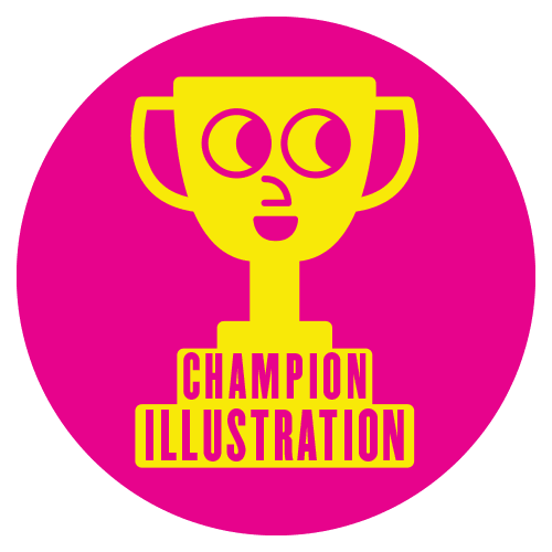 Champion Illustration.. A new agency working with the very best artists crafting delicious work.