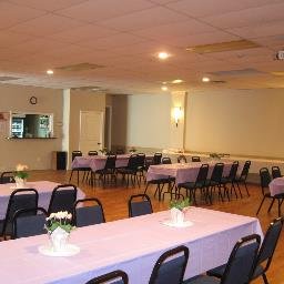 The beautiful Burlington Columbus Hall, 2400 Industrial St. can be rented for any occasion & is licensed for 120.