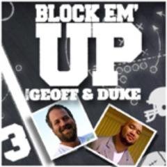 The #BlockEmUp #Podcast with hosts @NFL Offensive Lineman, @GeoffSchwartz and Offensive Line Consultant, @BigDuke50. Subscribe to get the latest episodes.