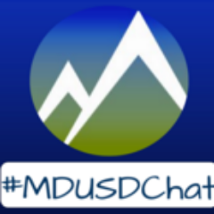 Weekly District Twitter Chat for the Mt. Diablo Unified School District. Tuesdays from 8:30 - 9:00 PM PST.