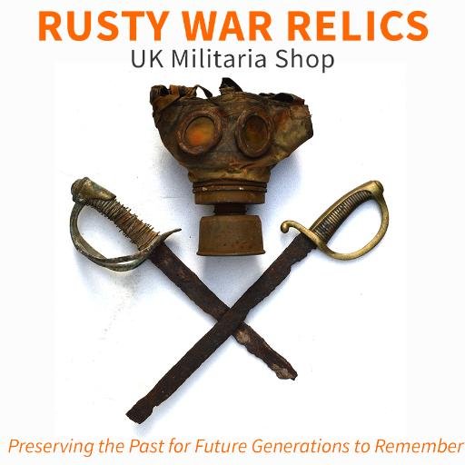 Welcome to Rusty War Relics on Twitter! Rusty War Relics offer a range Military Collectibles please visit our website!