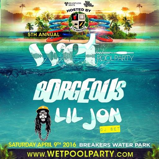 UofA's Legendary Pool Party Hosted by @ImShmacked featuring @liljon & @borgeousmusic on April 9th