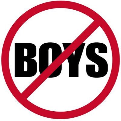 As much as we love you boys, You are not welcome here.. GIRLS ONLY!