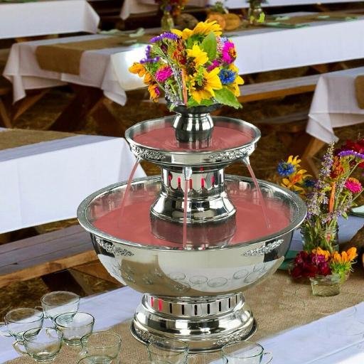 Fountain Punch Recipes For Every Type Of Party Or Event / Self-Serving / Recipes By Color, Theme & Table Set-Up. #PunchRecipes #Wedding  #CateringEquipment