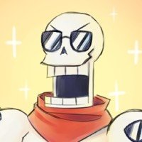 spaghettilover7's profile picture. Nyeh heh heh! It is I, the Great Papyrus! (art is not mine) Brother: nobody