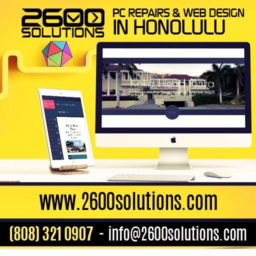 Computer Solutions & Web Design Services based in Honolulu, Hawaii