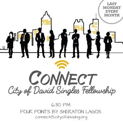 Connect is the interactive Singles Fellowship of @Rccgcityofdavid. Regular meetings are held once a month (last Monday of each month)