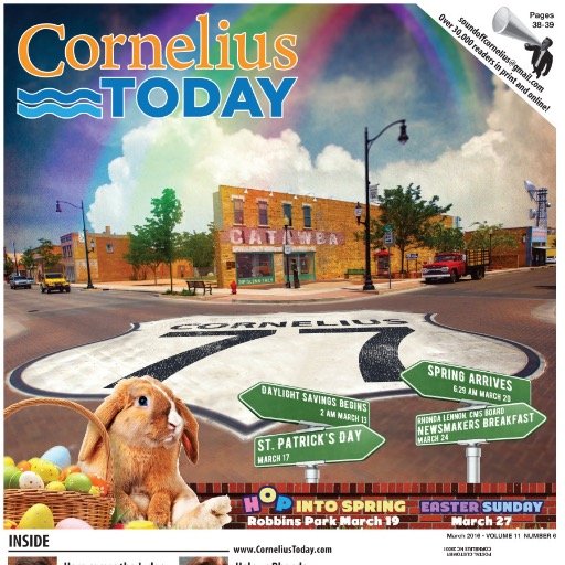 Cornelius' only locally owned and published newspaper - Share and Discover the Best of Cornelius, NC