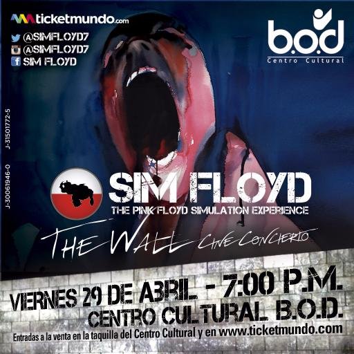 Banda - Tributo a Pink Floyd. Instagram: SimFloyd7 / FB: Sim Floyd