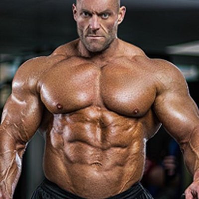Bodybuilder Martin Kjellstrom