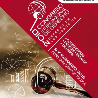 2oCIDUVM's profile picture. Cuenta oficial del 2o Congreso Internacional de Derecho a celebrarse los días 9 y 10 de marzo de 2016 en el Campus Toluca de la Universidad del Valle de México